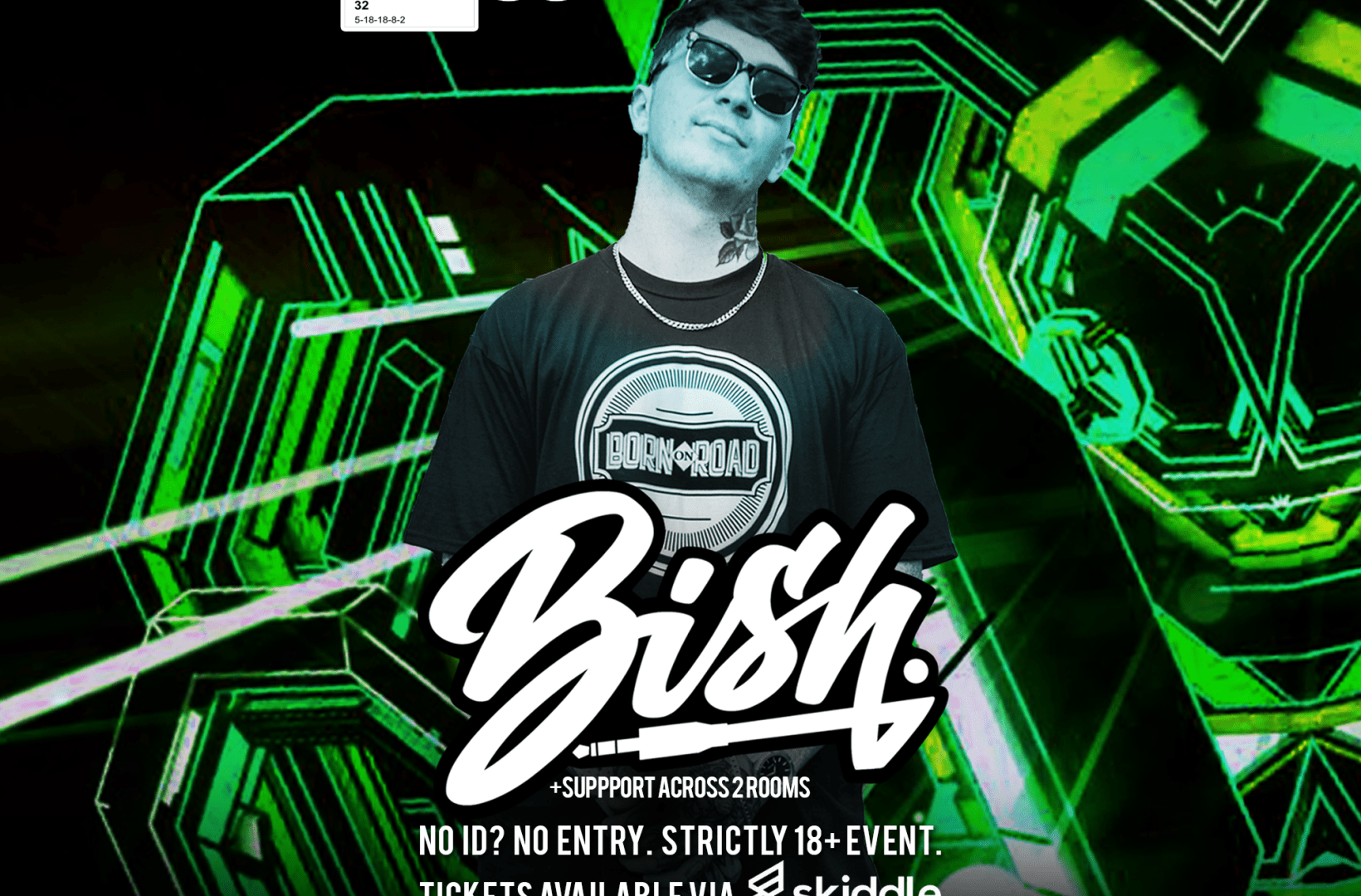 BISH ANNOUNCEMENT NO DJ NAMES.